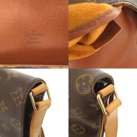 LOUIS VUITTON Brown Monogram Shoulder Bag - Picture 9 of 10